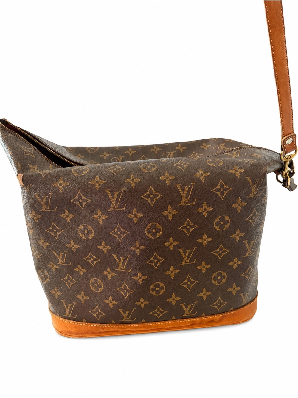 Louis Vuitton AmfAR Three Monogram Bag- Authenticity Unverified- AS IS